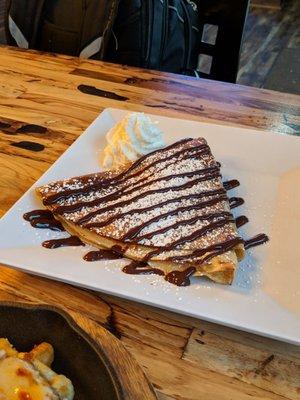 nutella crepe