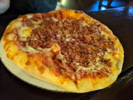 Bacon pizza