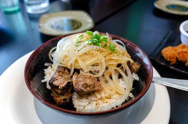 +$5.50 Japanese BBQ pork rice