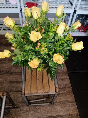 Yellow roses