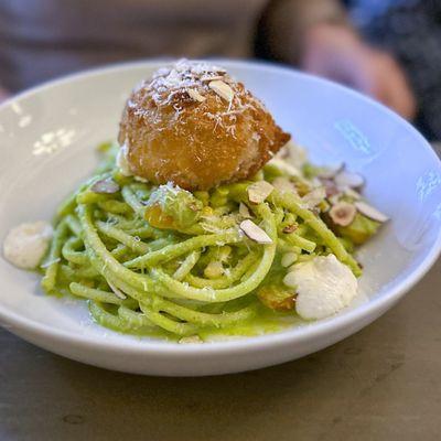 Bucatini Fried Burrata