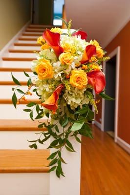 Some of our wedding flowers 3 - September 29, 2013, Skokie, IL - arrangements by Morning Glory Flower Shop