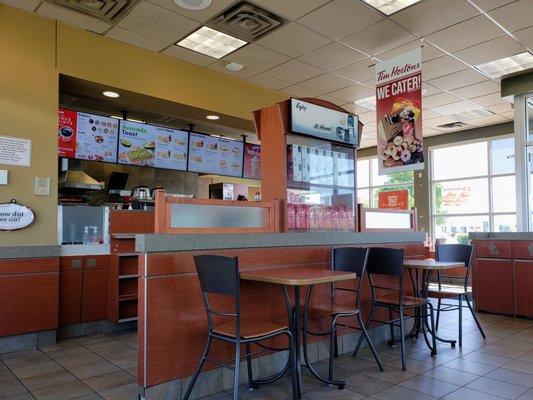 Inside Tim Horton's Dussel Rd. Maumee