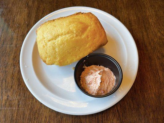 Cornbread and Marion Berry butter