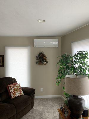 Ductless indoor unit.