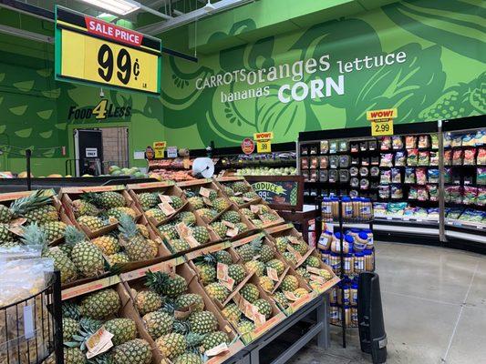 Produce looking vibrant and well stocked! Thank you so much!