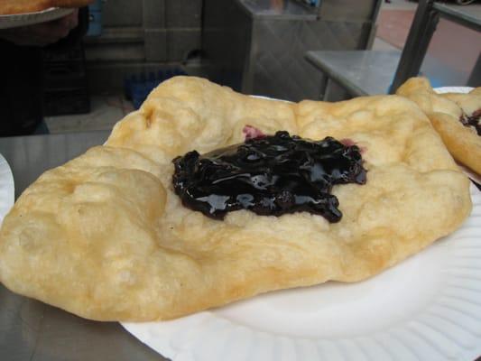 Blueberry Fried Dough