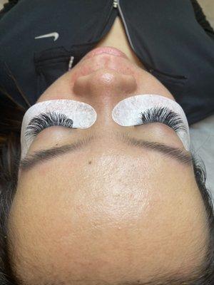 Excellent Retention Before Lash refill