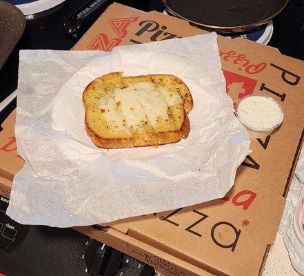 Slice of Garlic Cheese bread