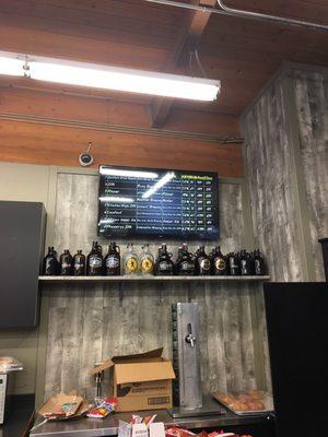 They actually have a rotating tap list and decent growler fill prices.