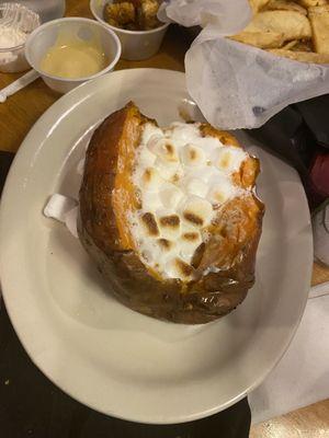 Loaded sweet potato