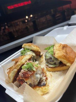 Meatball Trio Sliders