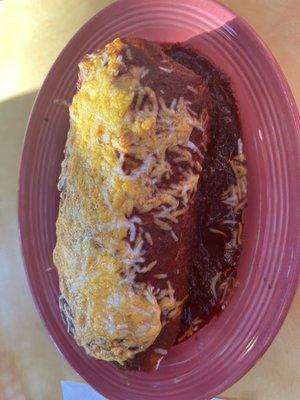 Smothered burrito