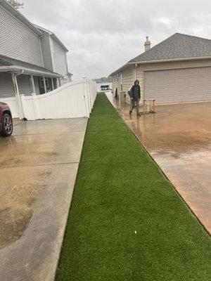 JT-81 Landscape Turf on Lake Fenton