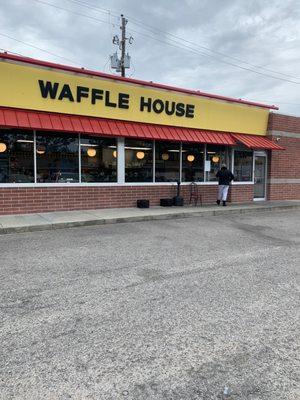 Outside waffle house