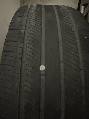 They switched tires, and this was not the nail that was in tire.