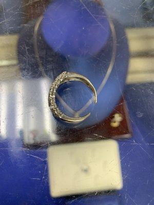 Fix my wedding band that got cut off in the hospital