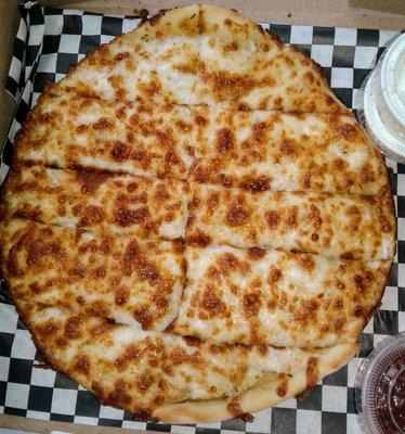 Delicious cheese bread.