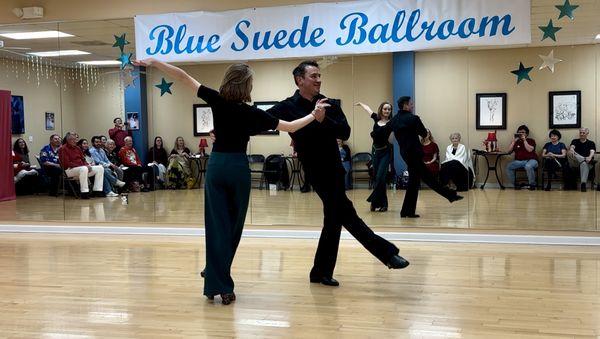 Ballroom dance instructors