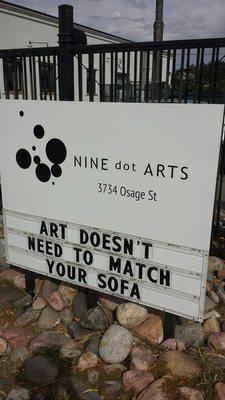 Art Doesn't Need to Match Your Sofa