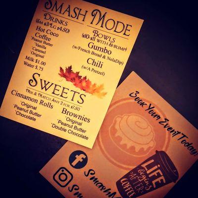 Our FALL Menu!