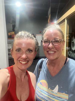 I love Hotworx so much, I brought my mama to work out with me!