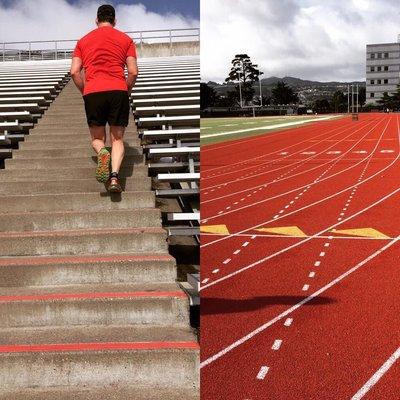 Excellent location for a track workout! Track was recently resurfaced in early 2018.