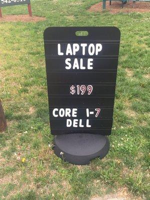 Laptops at a VERY low price.