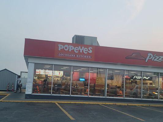 Popeyes in the TA truck stop