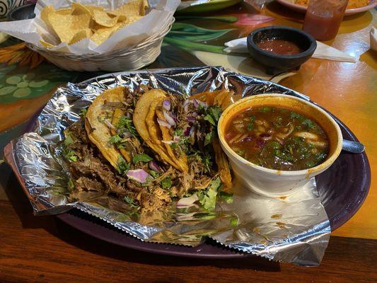 Quesa Birria Tacos