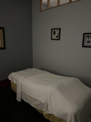 Inside the massage room