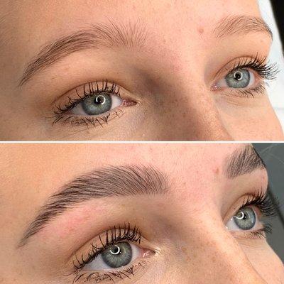 Brow Lamaination with Tint