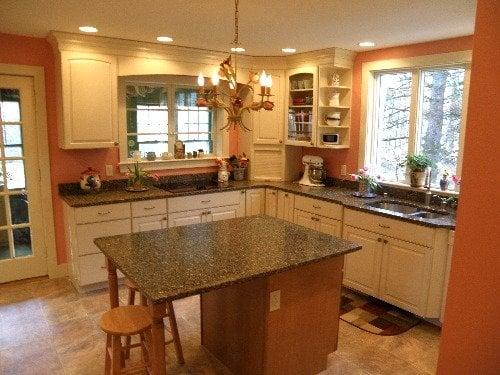 Our customer was thrilled with her kitchen remodel