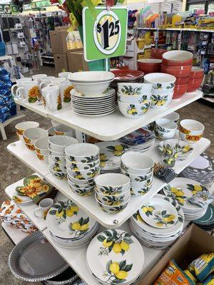 Nice ceramic dishes for $1.25