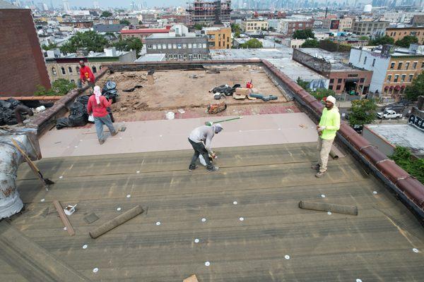 Roof replacement
 roof leak repair