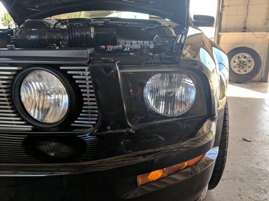 OEM headlight restoration. 3 year warranty