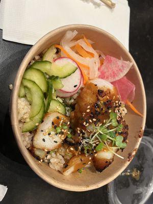 Miso Glazed Cod Rice Bowl