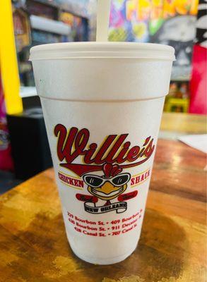 Large Willie's Colada (extra shot)