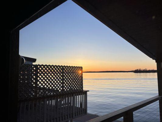 Sunset on the St. Lawrence River