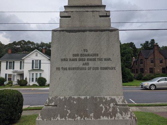 Buchanan Confederate Memorial, Buchanan VA