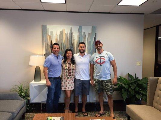 Congratulations to Nick and Andrew on the purchase of their new investment property! And many thanks to the our friends at Capital Title for