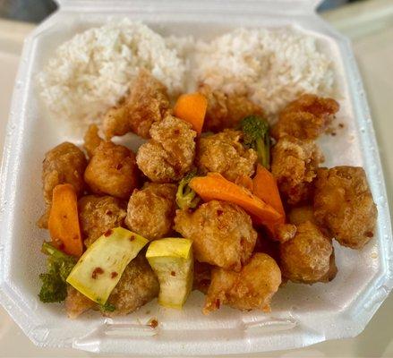 I believe this is the General Tso Chicken