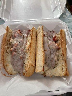 Chicken Parm grinder