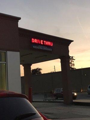 The drive thru closes at 5 pm, I'm not sure when it opens