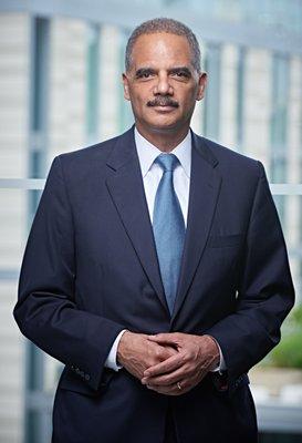 We photographed Attorney General Eric Holder for the law firm of Covington & Burling