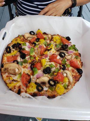 Veggie pizza