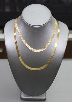 High End Gold Chain Selection