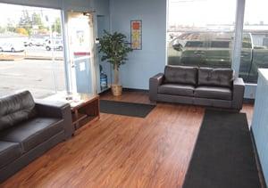 Clean Comfortable waiting areas