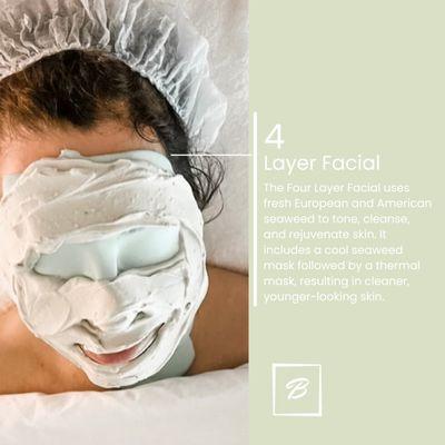 Experience our 4 layer facial, designed to rejuvenate your skin and restore your youthful glow https://www.bellissimawaxing.com/facials