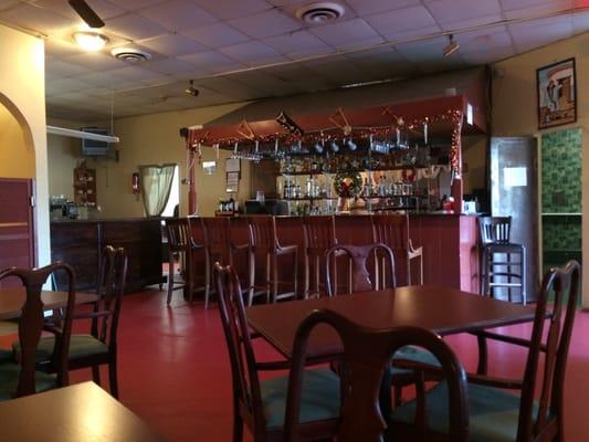 Dining area and bar